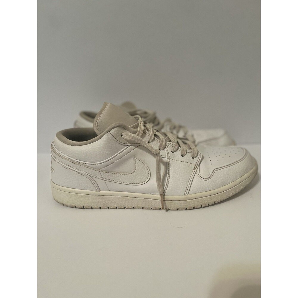 Nike Air Jordan 1 Low Triple White / White Men’s Size 12 (Style 553558)